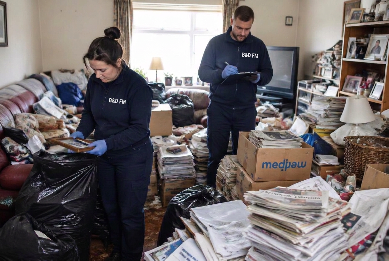 Hoarding support and careful sorting