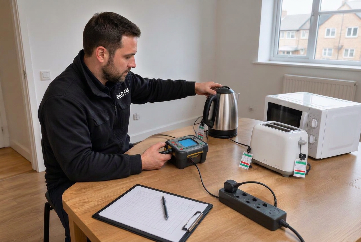 PAT testing in a rental property