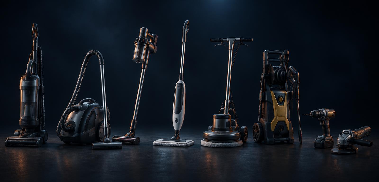 Vacuum cleaners, steamers, floor polishers, pressure washers and power tools repaired in York by Blackwell & Denton FM Ltd
