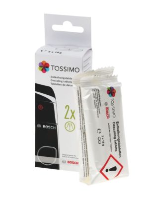 Tassimo Bosch Descaling Tablets pack of 4 000311530