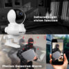 ENER-J Indoor Wifi IP Camera With 2 Way Audio, PTZ And Motion Sensor Alarm - Image 3