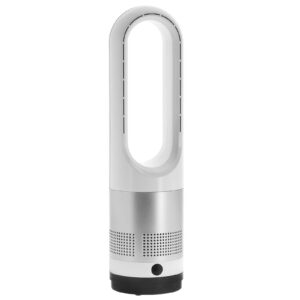 8 Speed Powersonic Bladeless Fan 220/230v in White/Silver
