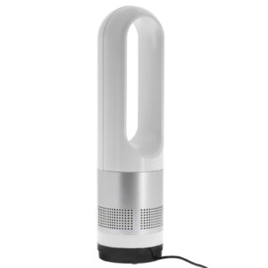 8 Speed Powersonic Bladeless Fan 220/230v in White/Silver - Image 6